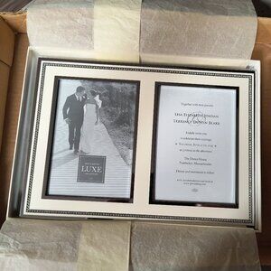 Reed & Barton Luxe Collection Silver Invitation Picture Frame